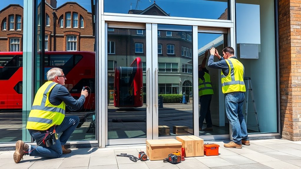 Automatic Door Installation Caterham